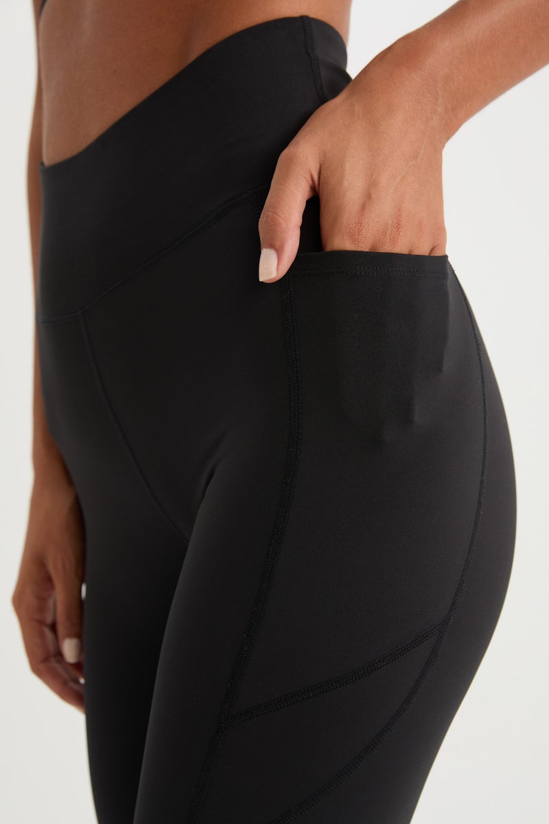 DeFacto Black Woman DeFactoFit Sports Leggings Casual - Image 5